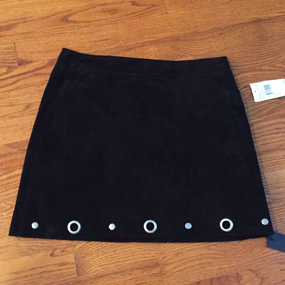 NWT suede BLANKNYC skirt